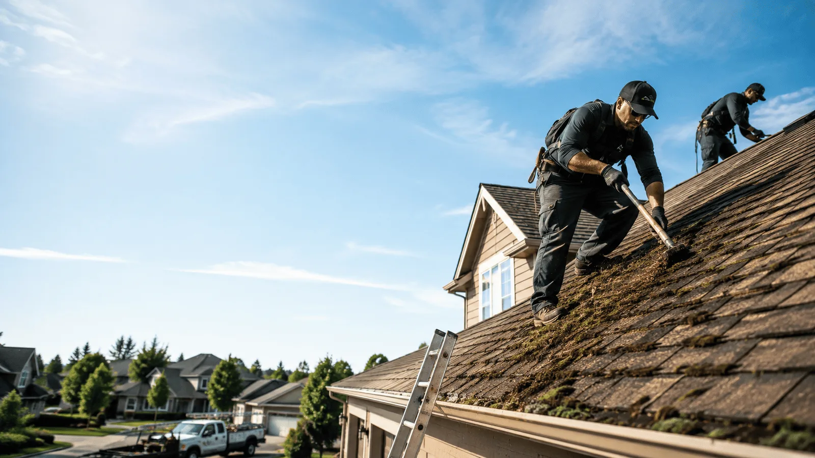 Roof Moss Removal in Nevada, MO near me
